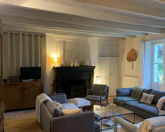 Maison de charme avec piscine - Loches - Living room
