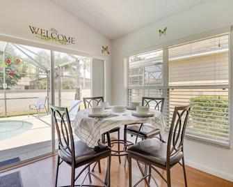 Homey Haines City Vacation Rental with Private Pool! - Haines City - Dining room