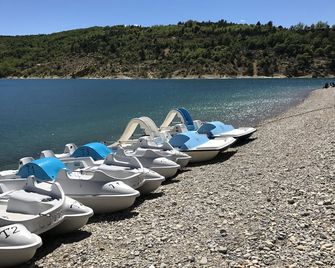 'marjolaine' Gite T2 / View Of The Lake 200 M Away From The Beaches - Bauduen - Plage