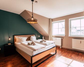 Luga Homes - Gewandhaus - לייפציג - חדר שינה