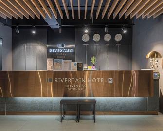 Rivertain Hotel Gyeongju - Gyeongju - Front desk