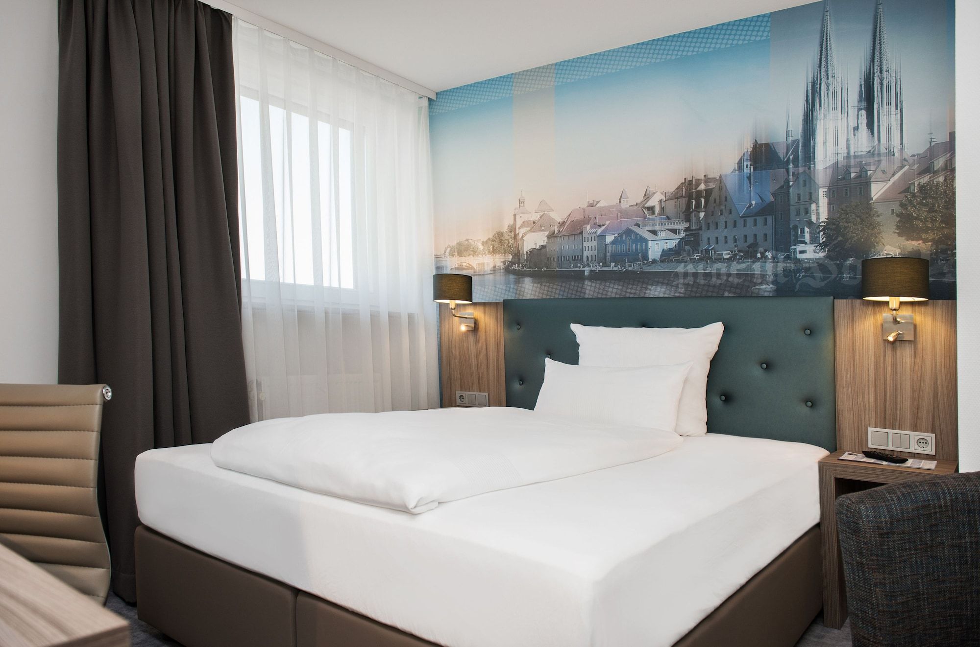 Atrium im Park Hotel Regensburg - רגנסבורג - חדר שינה