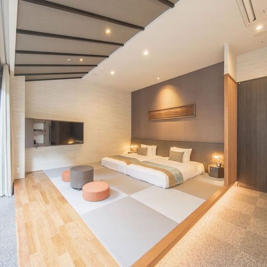 Bedroom view of Tokyu Stay Kyoto Sanjo-Karasuma