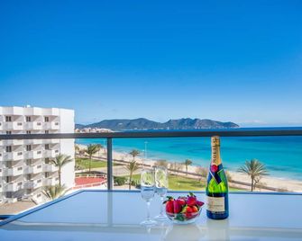 Modern Sea View Apartment Directly On The Beach - Sant Llorenç des Cardassar - Balcony