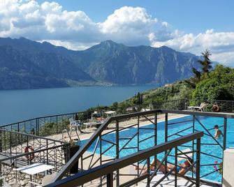 New apartment with superb view of the Garda Lake - Malcesine - Balcony