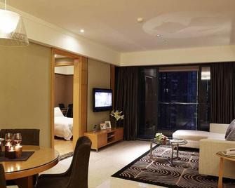 Dan Executive Apartment Guangzhou - Cantão - Sala de estar