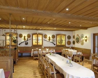 Hotel Alte Post - Обераммергау - Ресторан