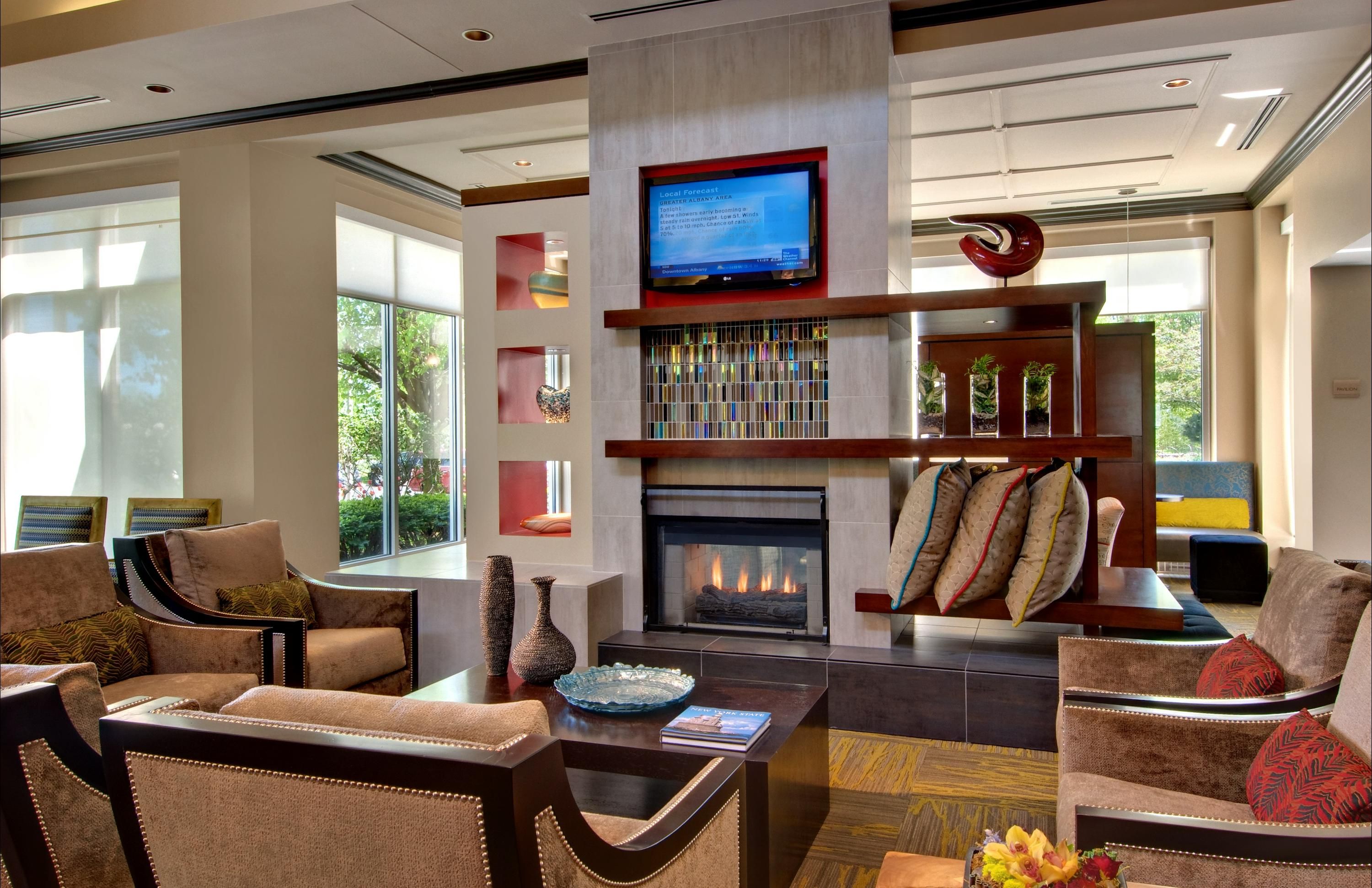 Hilton Garden Inn Albany Airport - Albany - Lounge