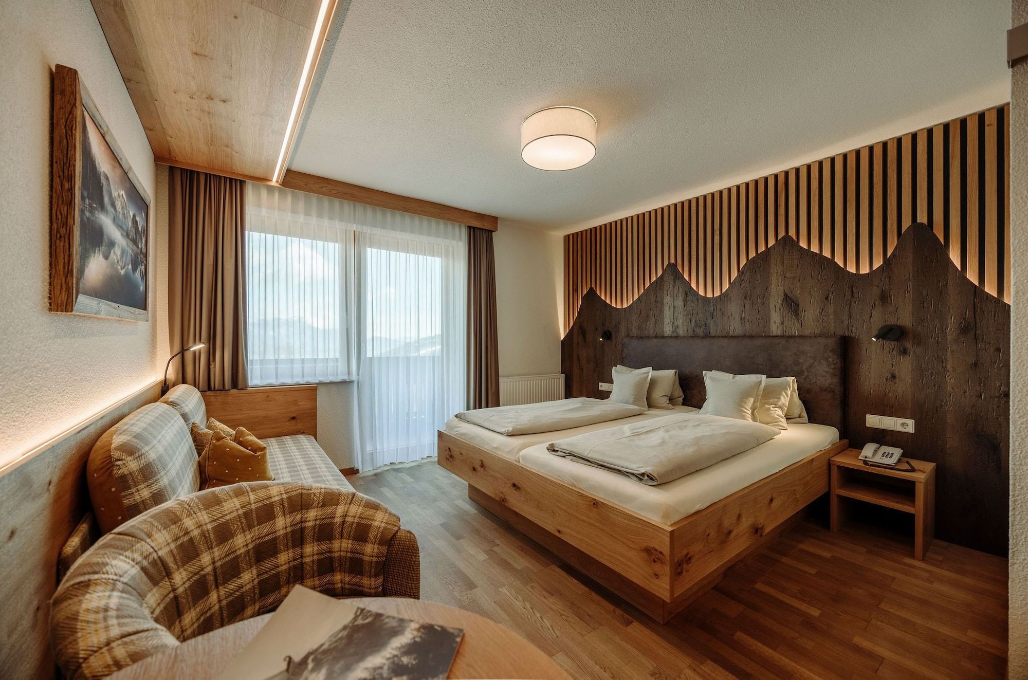 Hotel Waldfrieden - Rohrmoos - חדר שינה