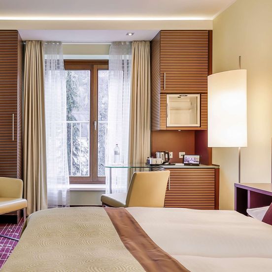 Bedroom view of Dorint City-Hotel Salzburg