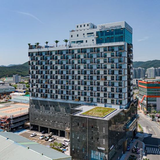 Building view of Gyeongju The Terrace Hotel