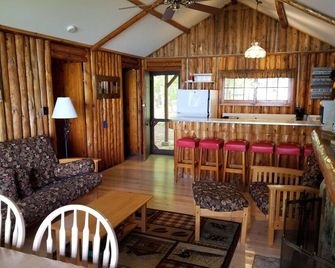 Torch Lake Cabin Rentals~ Where Cozy Lakefront Cabins meet stunning Torch Lake! - Kewadin - Sala de estar