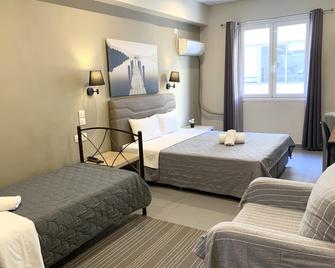 Achillion Hotel Piraeus - Piraeus - חדר שינה