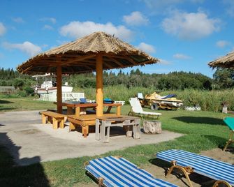 Seafront Apartments - Kavos - Patio