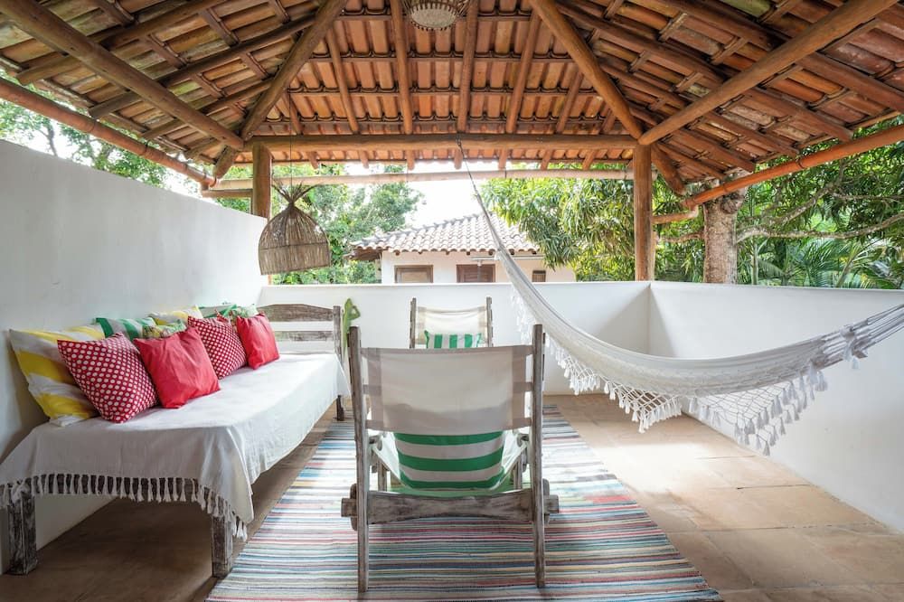 Pousada Jardim das Margaridas - טרנקוסו - מרפסת