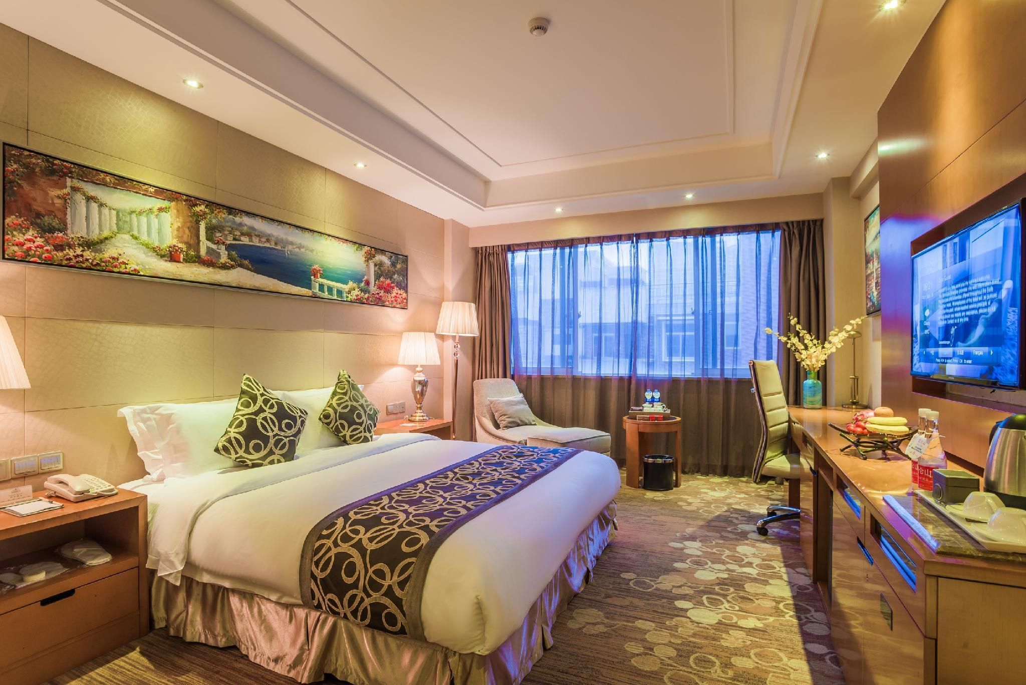 Sofis Pingshan Hotel - פוז'ו - חדר שינה