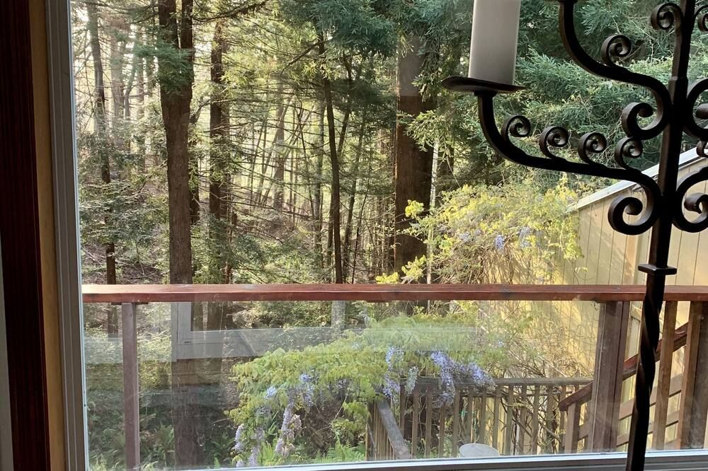 Large house Up in the Redwoods perfect for large families. Pet friendly. - Fortuna - Balkon