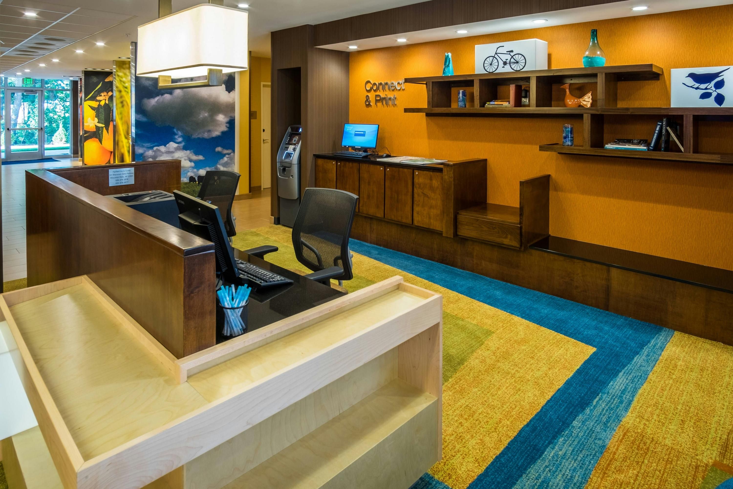 Fairfield Inn & Suites by Marriott Wisconsin Dells - Wisconsin Dells - Rezeption