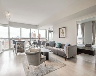 Modern Sonic Way Condos - Toronto - Oturma odası