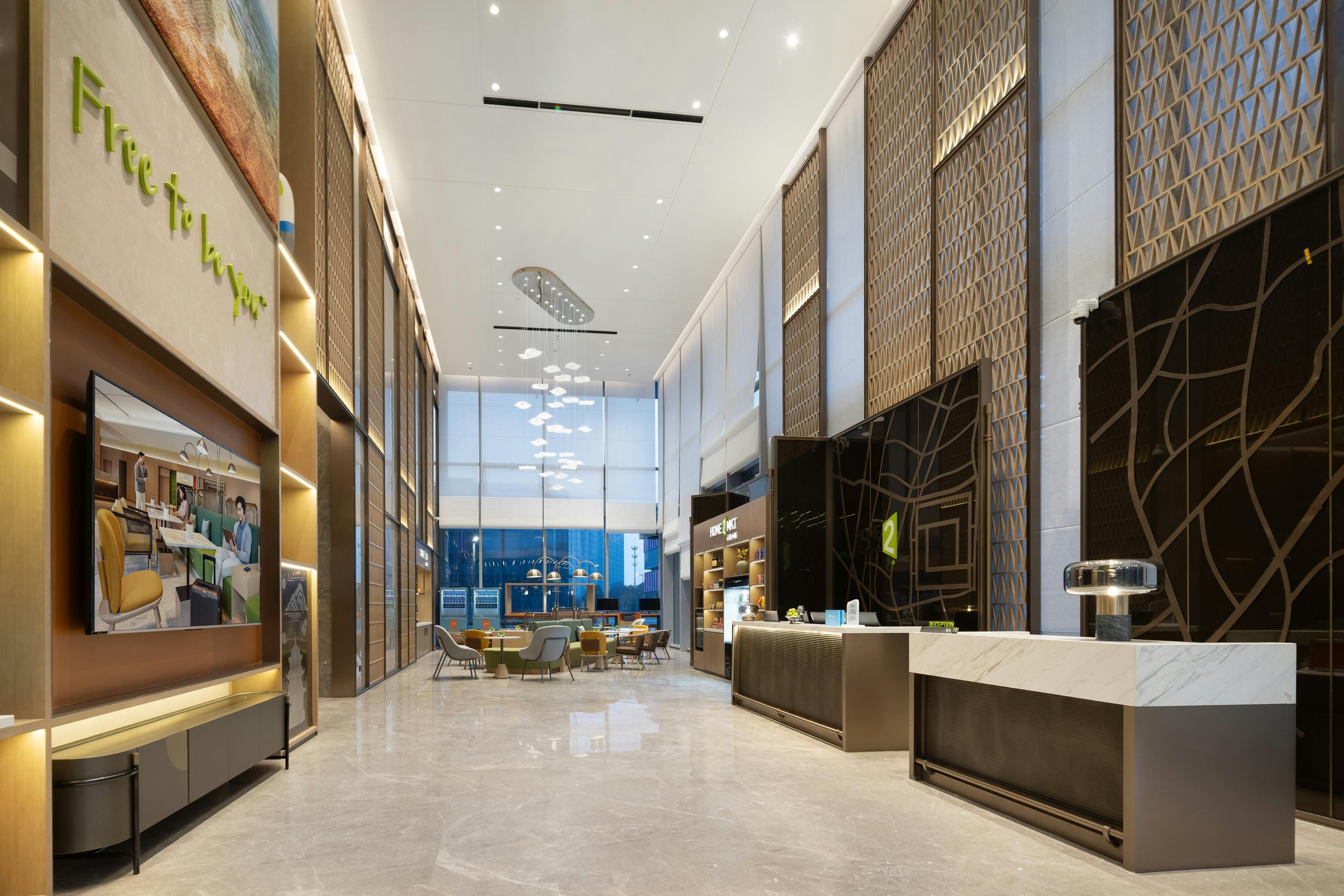 Home2 Suites by Hilton Jingjiang Binjiang New Town - טאיג'ואו - לובי
