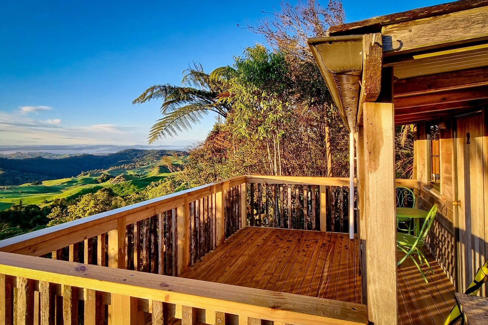 Te Tiro Accommodation - Waitomo - Balcon