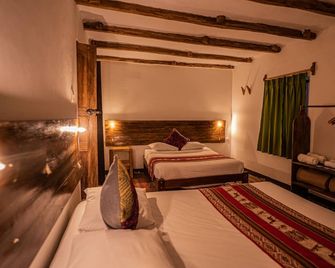 Mama Green Eco Lodge L Permaculture Farm L Farm to Table - Urubamba - Bedroom