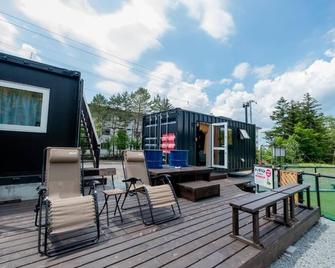 Pet-friendly C Hotel Biei Shirogane - Biei - Patio