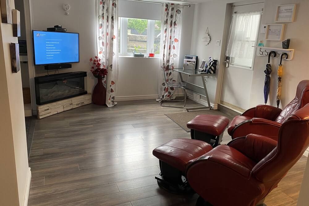 The Loft on Saint Émile Street Quebec - كويبيك ستي - غرفة معيشة