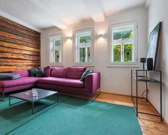 Ferienhaus Bergmann mit Sauna - Wildemann - Wohnzimmer