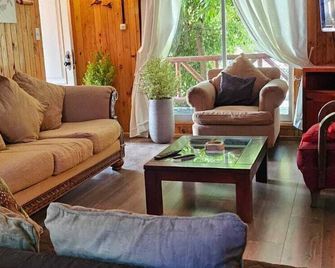 Cabaña Las Patagüas - Coñaripe - Coñaripe - Sala de estar