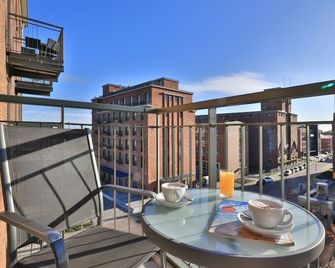 Ohlerich Speicher App 24 - Wismar - Balcone