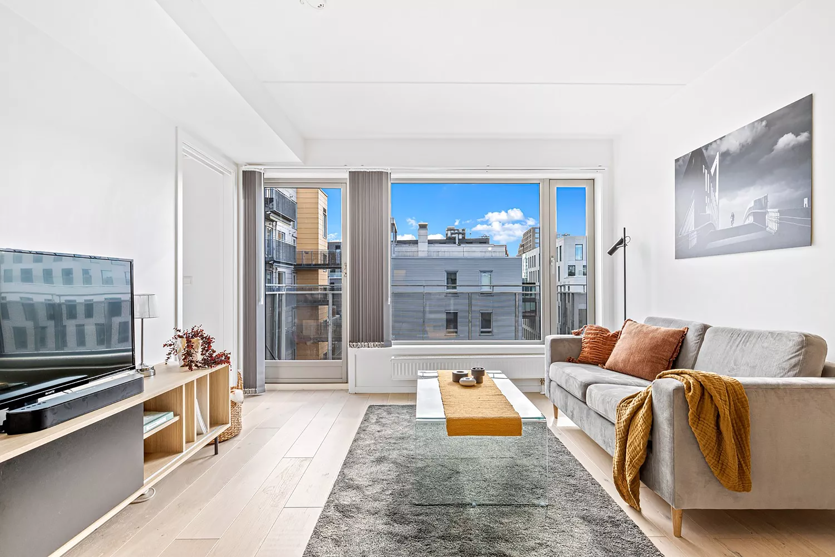 بيورفيكا أبارتمنتس, تياتربلاسن, أوسلو سيتي سنتر - أوسلو - غرفة نوم