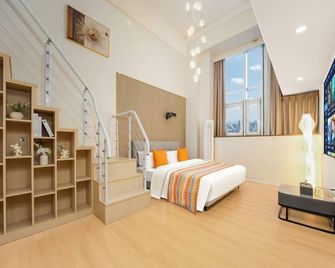 The Hejinn House Design Lofts & Suites-Chunxi Road T,aikoo Li Branch - Chengdu - Bedroom