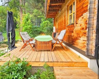Vacation home Hengsttal - Cozy log cabin in Puchberg am Schneeberg - Puchberg am Schneeberg - Patio