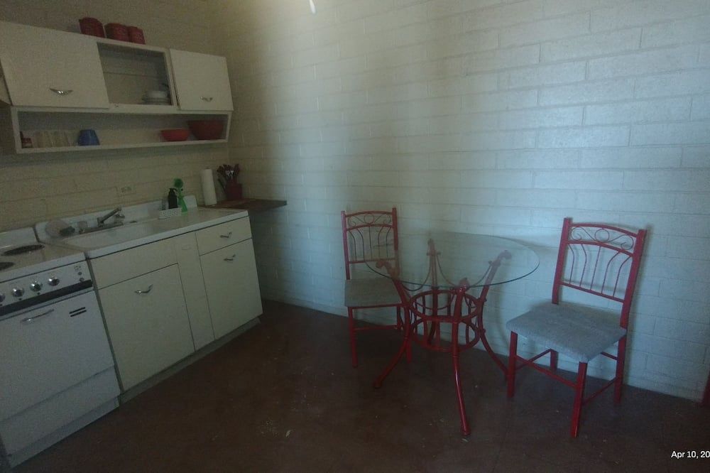 Kitchen view of coppersands motel & Rv inc