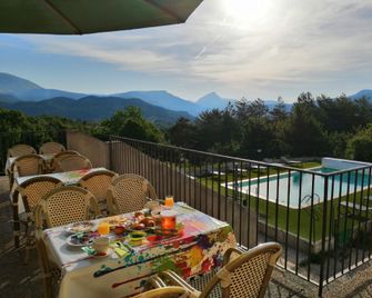 Hotel Le Panoramic - La Palud-sur-Verdon - Balkon