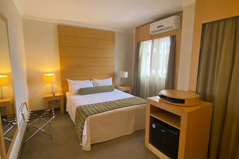 Hotel lindo Aeroporto Congonhas com Piscina 1703 - סאו פאולו - חדר שינה