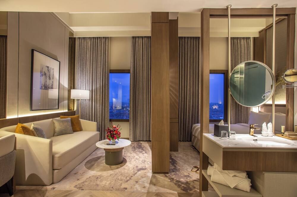 هاريس هوتل آند كونفينشنز جوبينج سورابايا - سورابايا - غرفة معيشة