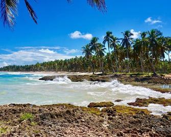 Baoba Breeze Villa oceanfront & secluded Beach! Seasonal availability! - Nagua - Strand