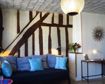 Appartement Galerie - Honfleur - Living room