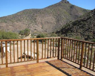 Bushman Valley - Prince Albert - Balkon