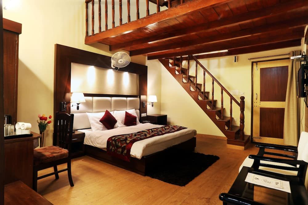 Hotel Moon - נאיניטל - חדר שינה