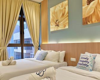 Bali Residences Sea View Suites Melaka - Malakka - Yatak Odası