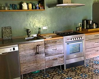Ecolodge La Belle Verte - Saint-M'hervé - Cucina