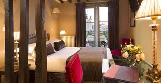 Hotel des Deux Continents - Paris - Yatak Odası