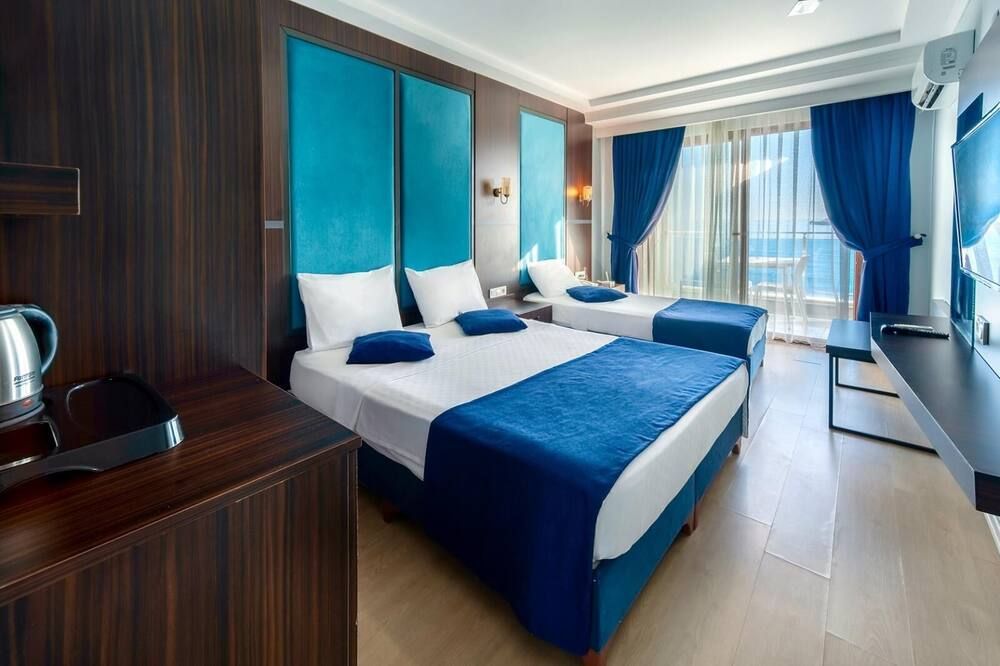 Hitit Marina Hotel & Bungalows - אלניה - חדר שינה