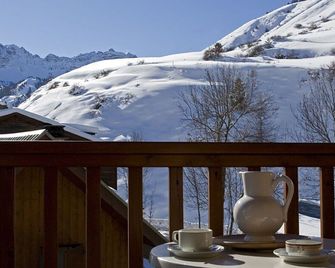 Chalet-Hôtel Alpage & Spa - Commune de Vars - Balcon