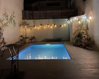 Stylish large house with heated pool in historic village - Bize Minervois - Pool