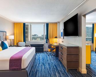 E-Central Downtown Los Angeles Hotel - לוס אנג'לס - חדר שינה