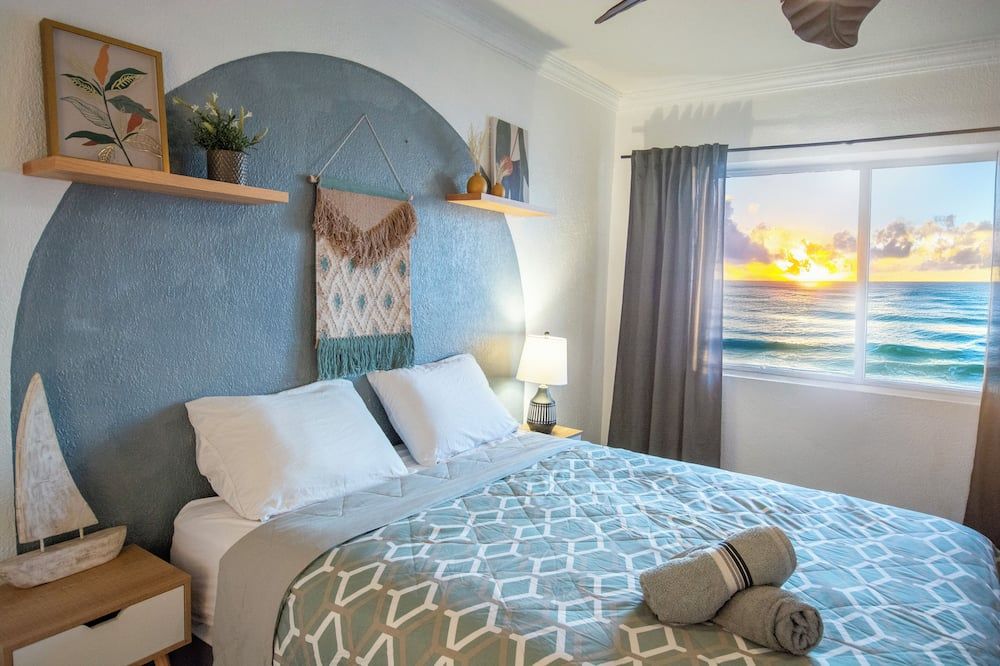 2 Bdr - Beachfront Cozy Apt - تيجوانا - غرفة نوم